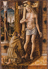 "Saint Francis with the Blood of Christ", karya Carlo Crivelli sekitar tahun 1500