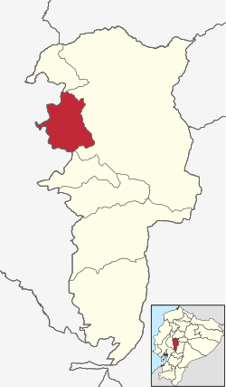 Echeandía Canton in Bolívar Province