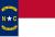 Nord-Carolinas flagg