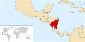 Vendndodhja - Nikaragua