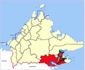 Localisation de Tawau