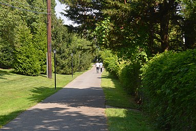 Bethesda Trolley Trail near Georgetown Preparatory School in North Bethesda