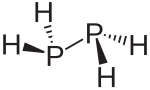 Structuurformule van difosfaan