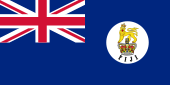 Drapeau de la colonie fidjienne de 1883 à 1903