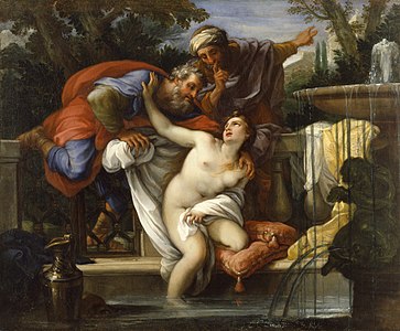 Susanna och de äldste av Giuseppe Bartolomeo Chiari.