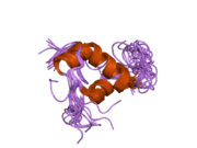 2h8b: Solution structure of INSL3