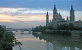 Zaragoza - "Basılıca del Pilar" ve Ebro Nehri