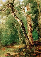 Лесной пейзаж (1855)