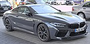 BMW M8 Competition Coupé, Frontansicht