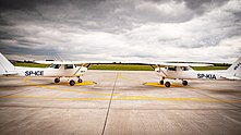 Cessna C150 (SP-ICE) i Cessna C152 (SP-KIA) Air4 Gliwice