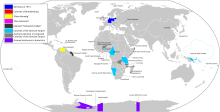 Map of German Colonial Territories throughout History