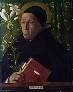 Портрет Фра Теодоро да Урбино. 1515. Дерево, темпера. Национальная галерея, Лондон