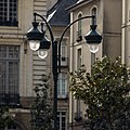 Lampadaire place de la Mairie.