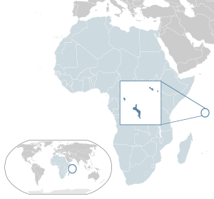 Сейшельские Острова на карте мира