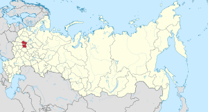 Московская область на карте