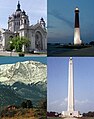 Image 4Clockwise from bottom left: a site, a building, a structure and an object. All are examples of National Register of Historic Places property types. (from National Register of Historic Places property types)