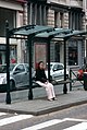 Szecessziós buszmegálló – Brüsszel