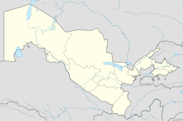 Mappa di localizzazione: Uzbekistan