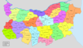 I distretti del Principato di Bulgaria dopo l'Unificazione (1885 - 1901)