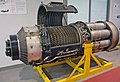 Il motore a reazione General Electric J47 del Museo dei Motori