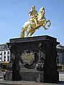Dresden - "Goldener Reiter" Altin Atli Heykeli
