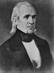 James Knox Polk am 14. Februar 1849, vier Monate vor seinem Tod