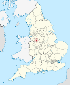 Stoke on Trent – Localizzazione