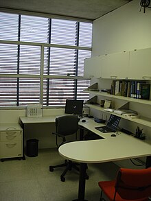 Typical professor's room located in Block A.