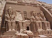 Templul lui Ramses al II-lea, de la Abu Simbel (Egipt), din aproximativ 1264 î.Hr.