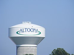 Altoona water tower