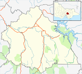 Eildon is located in Shire of Murrindindi