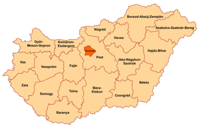 Condados da Hungria