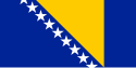 Vlag van Bosnië en Herzegowina
