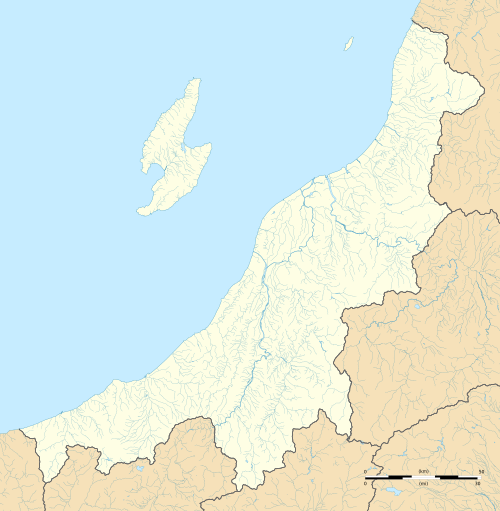 能登半島地震 (2024年)の位置（新潟県内）