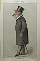 Caricature of Rudolf Apponyi in the British Vanity Fair, 1871