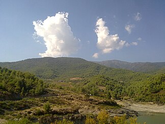 Blick auf das Nurgebirge von Hatay