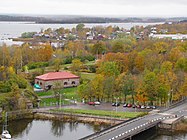 Петровский парк и место соединения с набережной Адмирала Апраксина