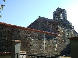 The church of Saint-Martin, in Casefabre