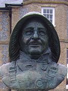 Close up of Henry Blogg's Bust.
