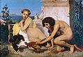 БоргӀалаш латар (Жером Жана-Леонан (фр. Jean-Léon Gérôme сурт), 1824—1904)