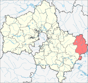 город Шатура Городской округ Шатура на карте
