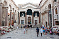 Zgodovinsko jedro mesta Split z Dioklecijanovo palačo iz 4. stoletja