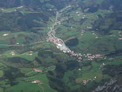 Skyline of Amezketa