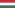 Bandera d'Hungría