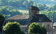 L'église de Jou-sous-Monjou.