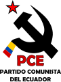 Logo of the Communist Party of Ecuador