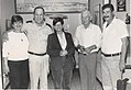 משפחת רימלנד ושפירא מלוות את מיכה רם בעת קבלת דרגת תא"ל אפריל 1985[7]