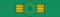 Collare di Gran Croce dell'Ordine del Leone (Senegal) - nastrino per uniforme ordinaria