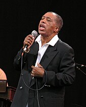 Singer Ben E. King performing in New York in 2007