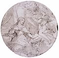 Джорджо Вазари, Тондо „Благовещение“ (1570 – 1571), Музей и библиотека „Морган“ (Ню Йорк)